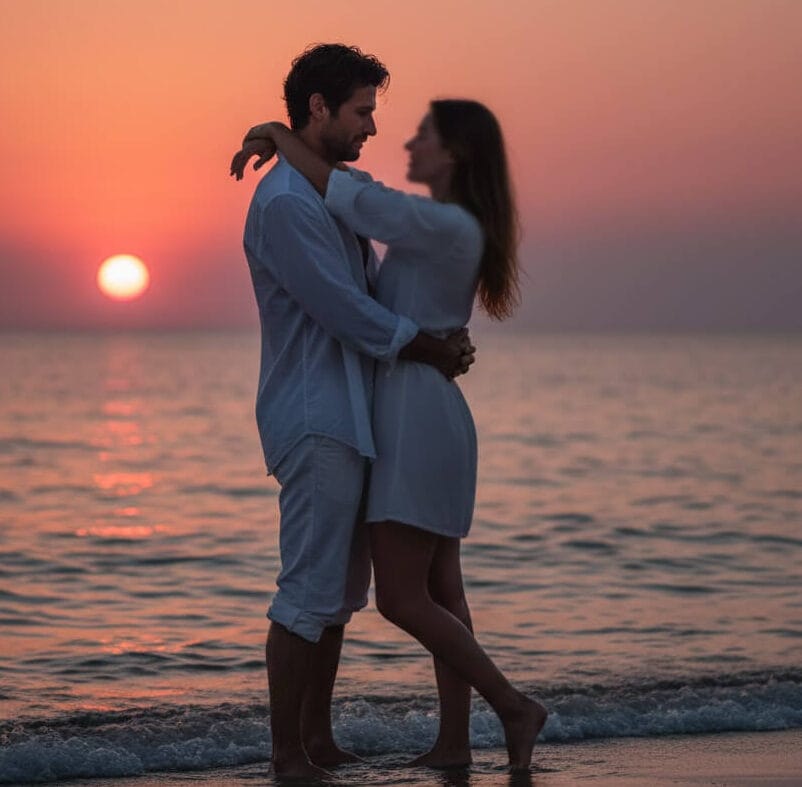 אדם מתבונן על געגוע אנושי ושליטה רגשית